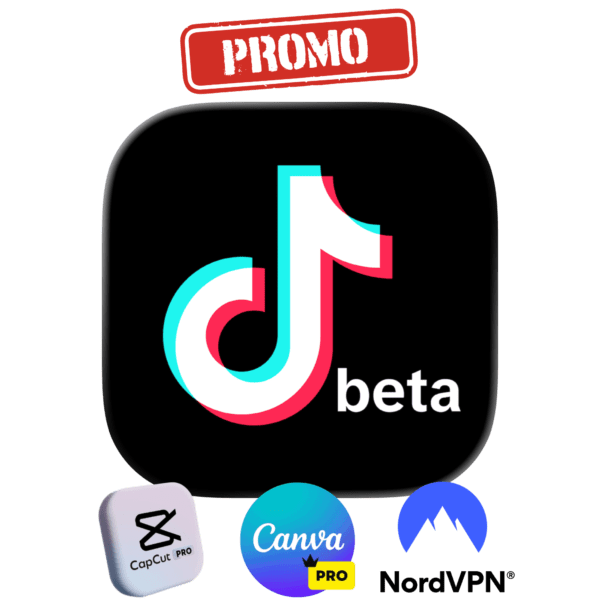 #PACK Tiktok beta account usa full verified + Nordvpn Premium + Capcut Pro + Canva Pro 🔥